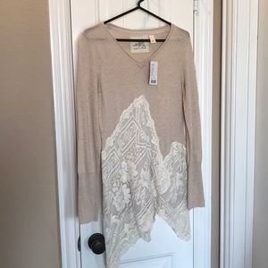 Anthropologie sweater Angels of the north